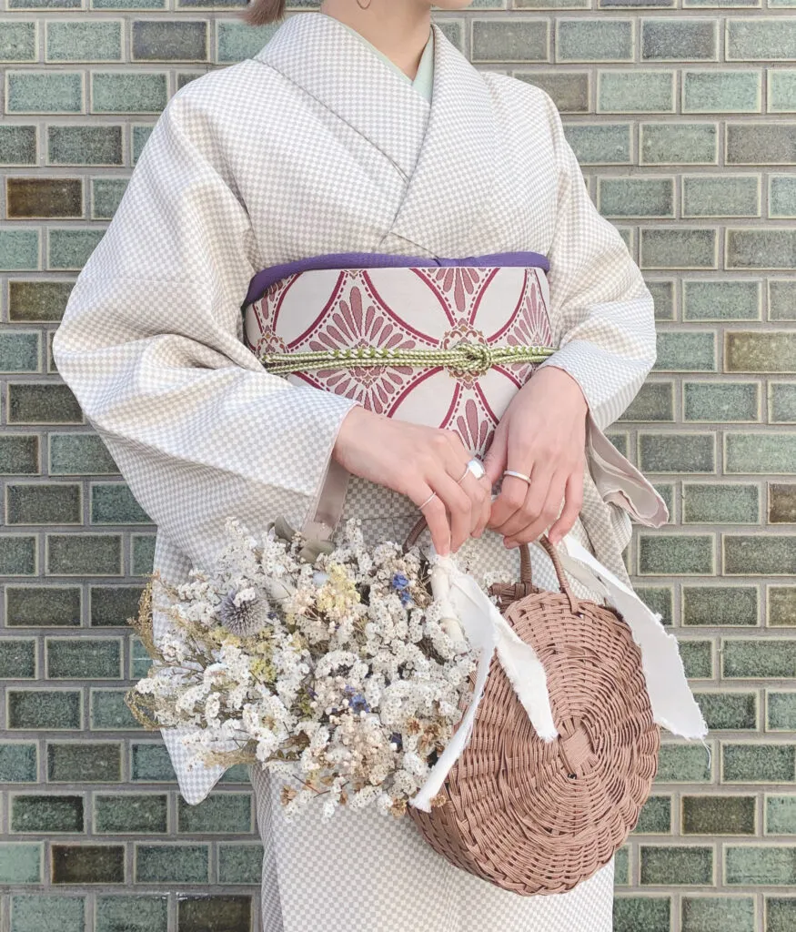 シンプル目の着物